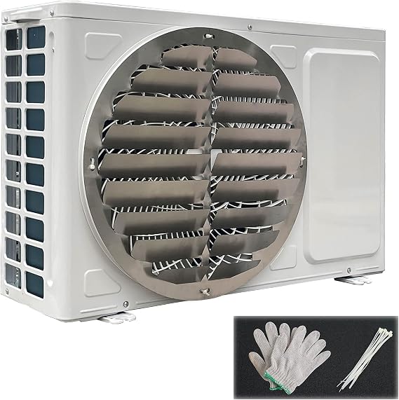 Outdoor Air Conditioner Deflector, Compressor Protection Fence, Wind Guide Cover, AC Condenser Anti Direct Blow Baffle(50cm/20in)