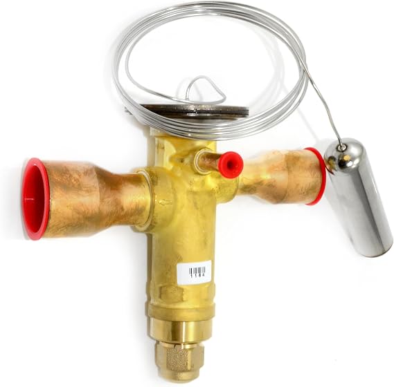 Danfoss 067N2032 15TR Thermostatic expansion valve, TGE, R22,R407C, 7/8x1-1/8 in Solder, ODF, 1/4 in Externally equalized, Bi-flow,15 to 50 F, replaces 067N2012