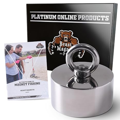 2000lb Strong 360 Degree Neodymium N52 Fishing Magnet
