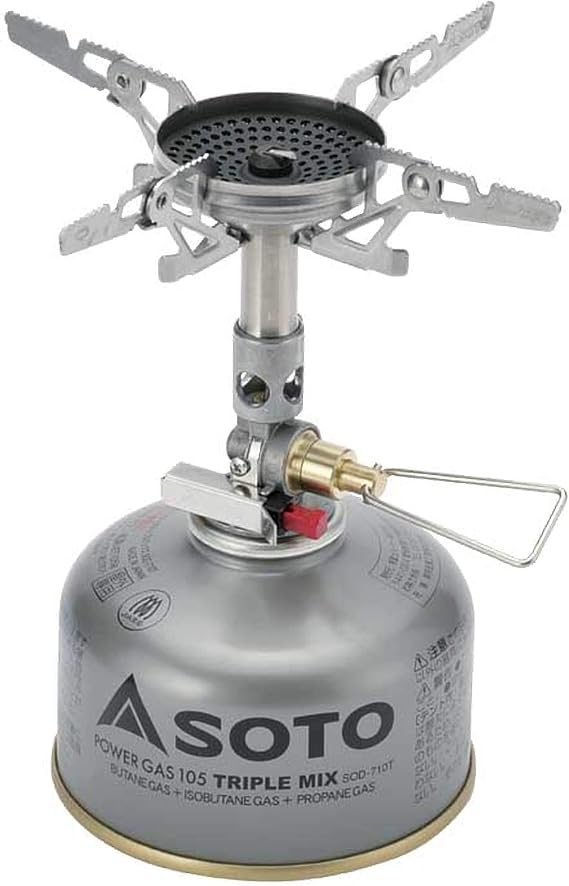 SOTO WindMaster Backpacking Stove with 4Flex Combo, Canister Not Included