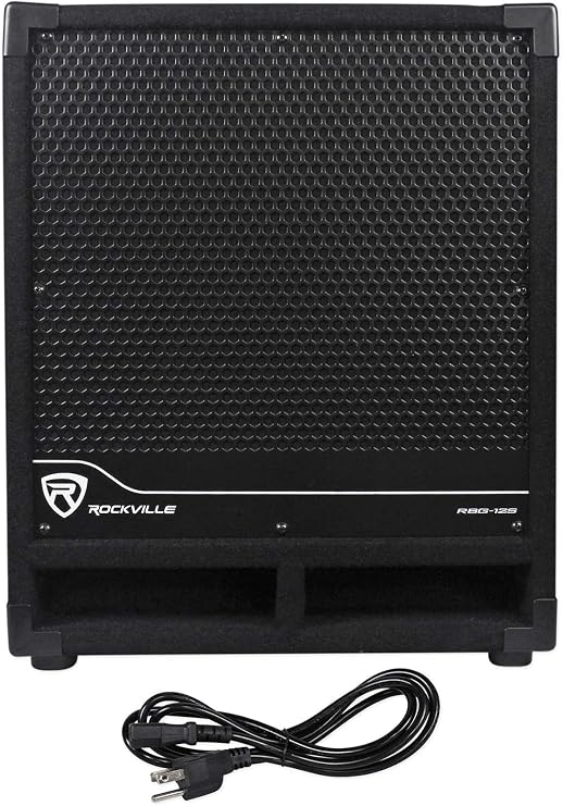 Rockville RBG12S Bass Gig 12" Active Powered PA Subwoofer for DJ/Pro