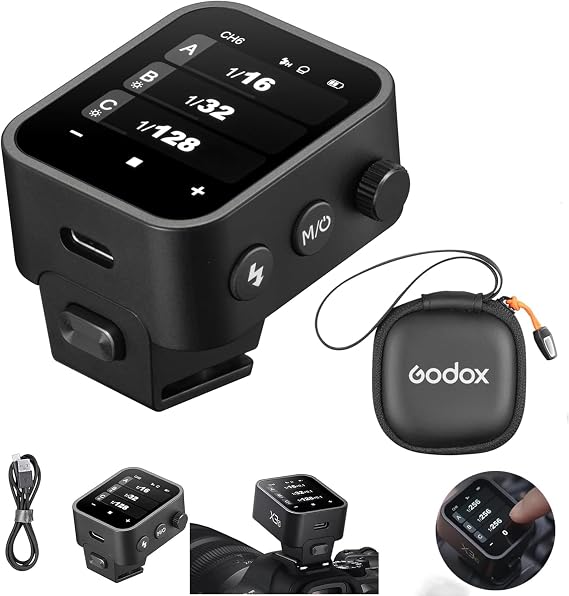 Godox X3 X3-F TTL Wireless Flash Trigger, Built-in Lithium Battery Compatible with Fujifilm Cameras