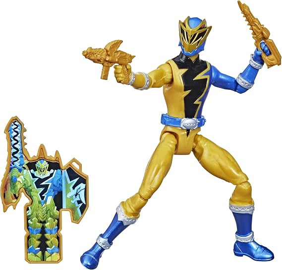 Power Rangers Dino Fury Gold Ranger Action Figure