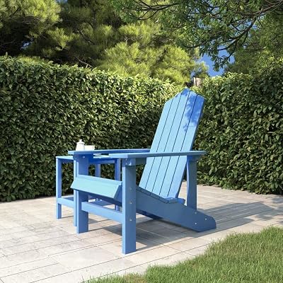 SKM Garden Chair Aqua Blue High Density Polyethylene Standard Durable,Blue Weight 33.03KG