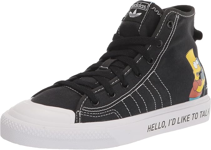 adidas Originals Nizza Sneaker, Core Black/Core Black/White (RF)