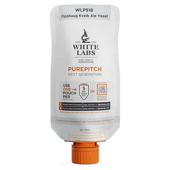 White Labs WLP518 Opshaug Kveik Ale Yeast