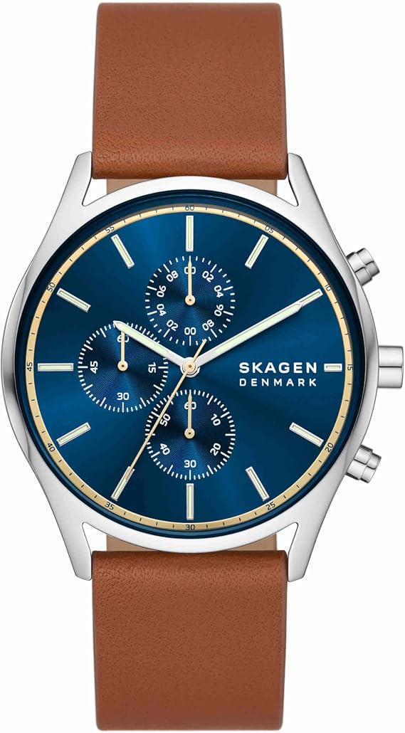 Skagen Holst Multifunction Stainless Steel Watch for Men