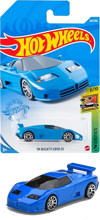 Hot Wheels Basic Car Bugatti EB110 SS HCM60