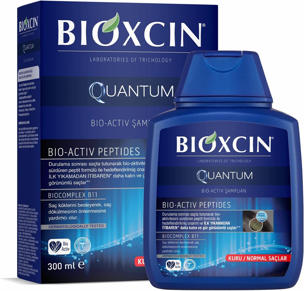 BIOXCIN Quantum Shampoo 300 Ml Dry And Normal 1 Pack