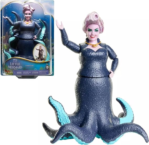 Disney The Little Mermaid, Ursula Fashion Doll and Accessory, Toys Inspired by Disney’s The Little Mermaid, HLX12