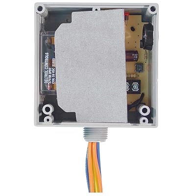 Functional Devices RIBT243P Power Relay, 20 Amp 3PST-NO, 24 Vacdc Coil, HiLo Voltage Separation, NEMA 1 Housing