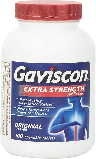 Gaviscon Extra Strength, 100/Bottle