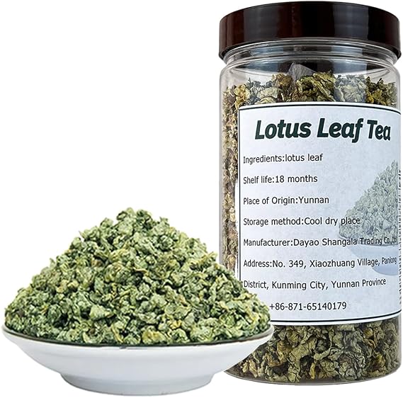 Lotus leaf tea 100g Lotus fragrance Dense tea Dried lotus leaf herbal tea