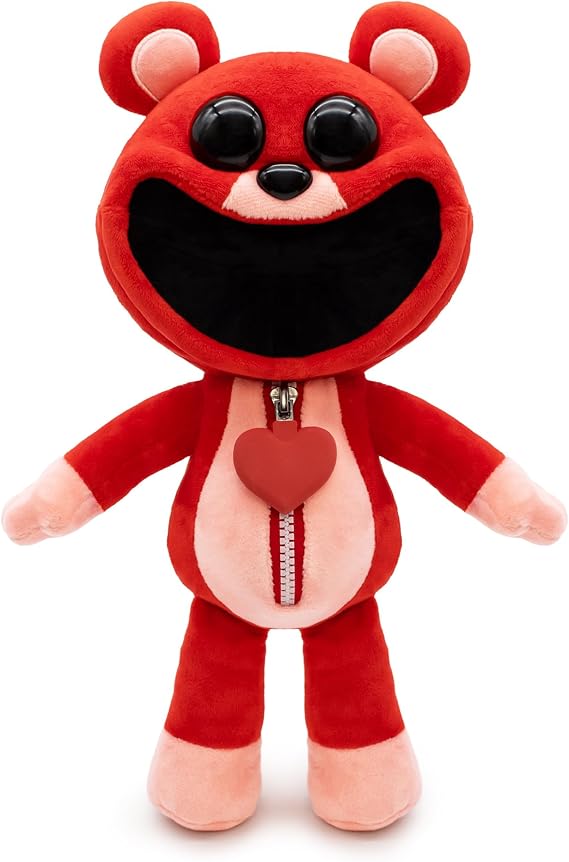 Poppy Playtime Smiling Critters 14" Toy Plush Doll (Red)