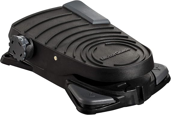 MotorGuide 8M0092069 Xi Series Wireless Foot Pedal Compatible with Xi3 & Xi5 Trolling Motors 2.4GHz Control, Variable Speed, Black
