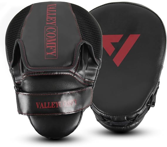 Valleycomfy Boxing Pads Punching Mitts for Training,Muay Thai,Martial Arts