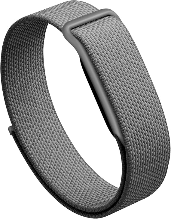 Google Fitbit Air対応ナイロンスポーツバンド、ソフトで通気性のあるリストバンド。Fitbit Air Fitness対応。スクリーンレストラッカー用のマイクロ調整可能パフォーマンスループ。