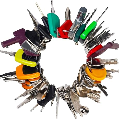 67 Heavy Equipment Master Keys Constrtution Machinery Operator Key