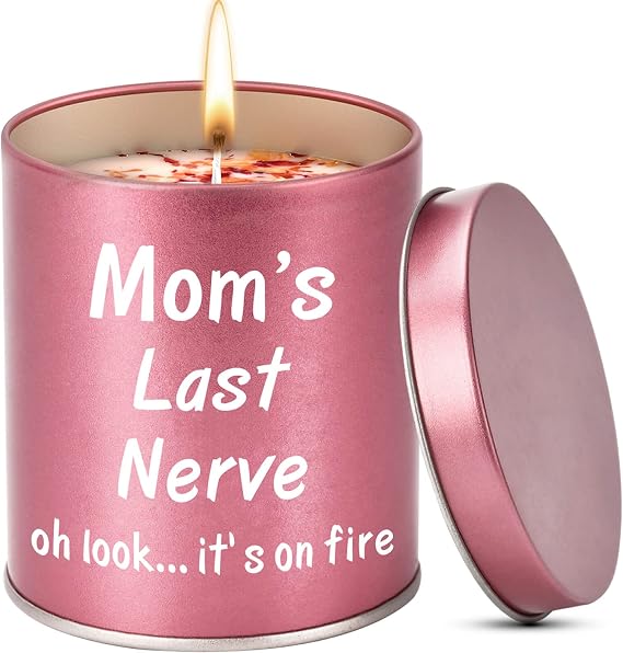 Christmas Stocking Stuffers Birthday Gifts for Mom Funny 9oz Scented Candle