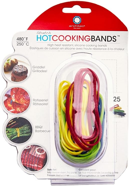 Silicone Cooking Bands - Multi Color - 1 Unit