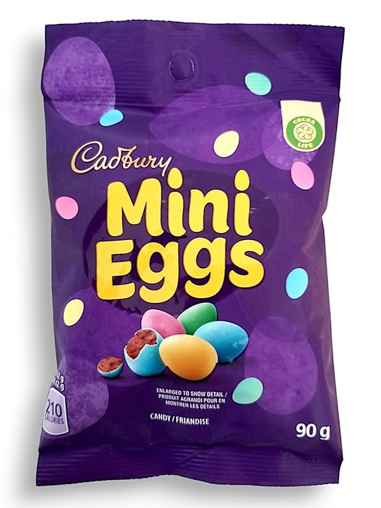 Mini Easter Eggs, 90g/3.2 oz., Bag