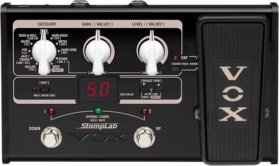 VOX STOMPLAB2G Modeling Guitar Multi-Effects Pedal