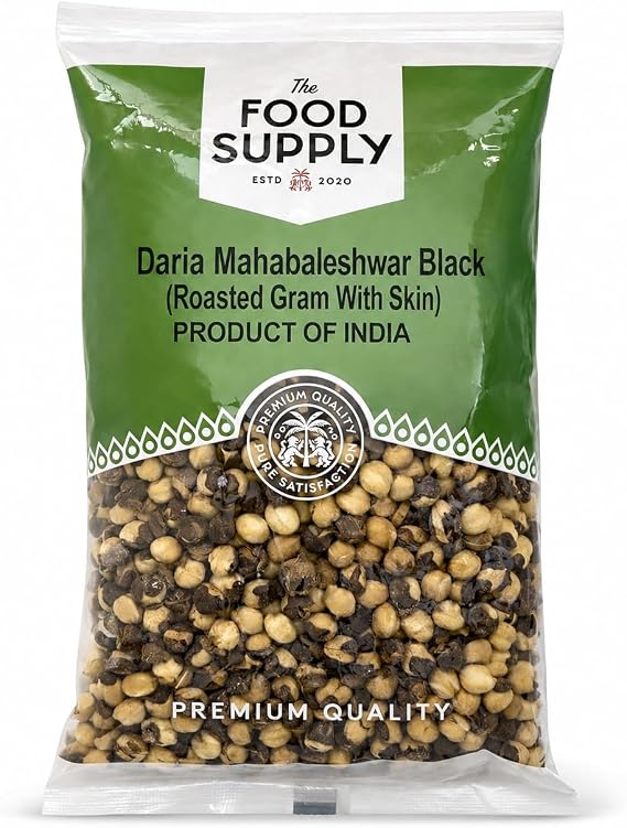 TFS Roasted Chana (Chickpeas) Roasted Healthy Crunchy Snacks and Everyday Superfood (300g, Roasted Chana - Mahabaleshwar)