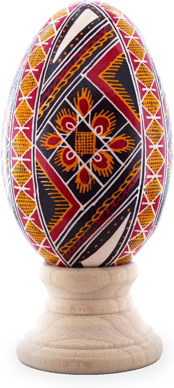 BestPysanky Goose Real Blown Out Ukrainian Easter Egg 5