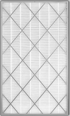 HE601 Filter Replacement Compatible with Shark Air Purifier 6 Fan Models HE601  HE602, #HE6FKPET, 3-Stage Filter, 1 Pack