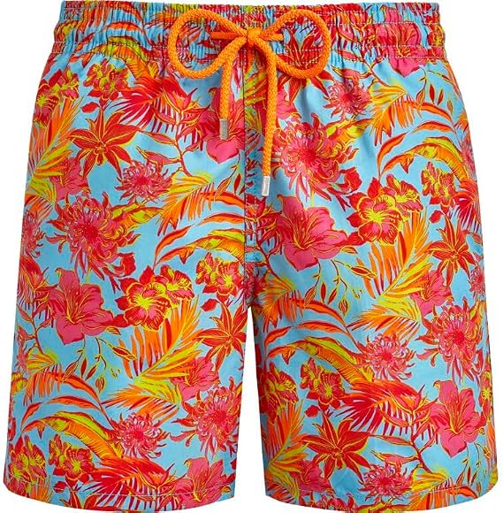 Men's Swim Trunks Tahiti Flowers
