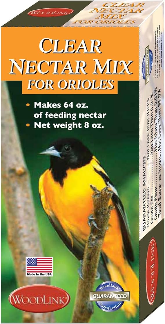 8-Ounce Individual Box Oriole Nectar, Orange Flavor