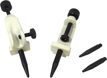 Taytools 468303 Compact Adjustable Trammel Head Set Beam Compass, Pencil Holders, Hardened Points