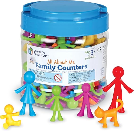 Learning Resources All About Me Family Counters