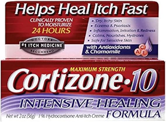 Cortizone-10 Creme Intensive Healing Formula 2 oz