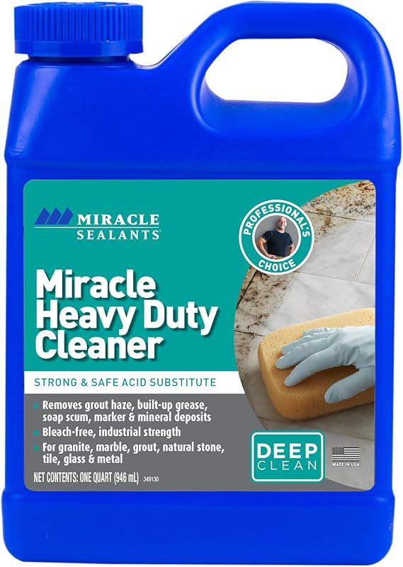 Miracle Sealants Heavy-Duty Non-Acidic Tile & Stone Cleaner, 32oz