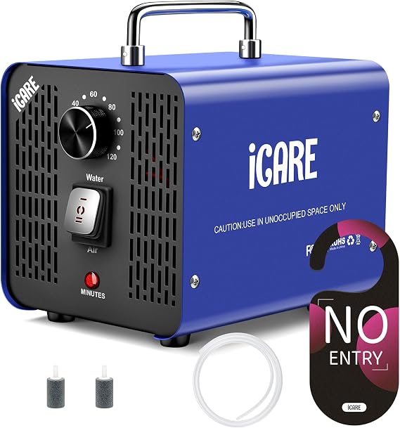 45,000mg/h Commercial Ozone Generator with 600mg/h Water Ozone