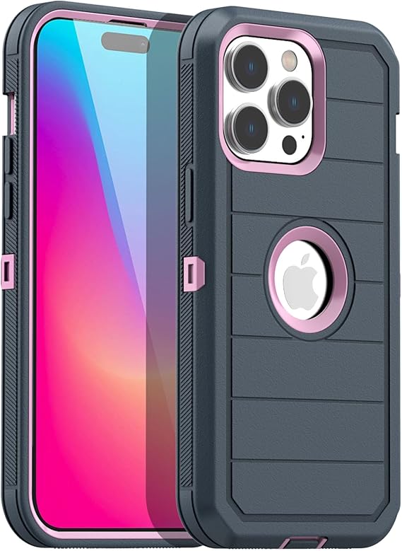 AICase Compatible with iPhone 15 Pro Case,Heavy Duty Drop Protection Full Body Rugged Shockproof Military Protective Tough Durable Cover Compatible with iPhone 15 Pro 6.1"_3