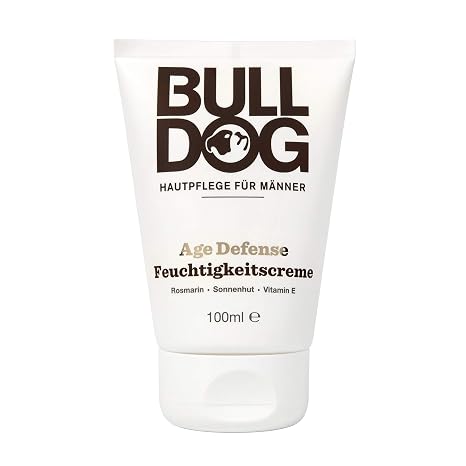 Bulldog Skin Care for Men Age Defence Moisturising Cream Reduces Signs of Ageing 100 ml