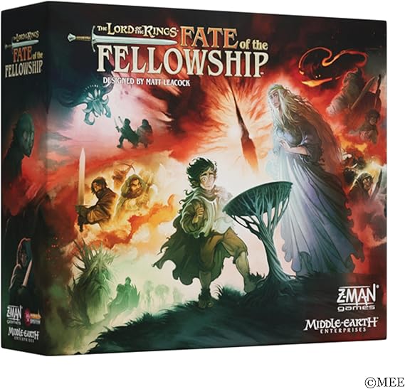 The Lord of the Rings: The Fate of the Fellowship Board Game - Protect Middle-earth in an epic cooperative strategy game for kids and adults ages 14+ 1-5 players 60-150 minutes