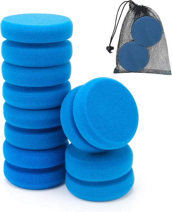 Boyistar Paint Sponge Blue 6Pcs, Detail Painting Sponge Double-Side