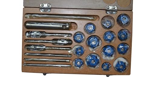AI Carbide Tipped Valve Seat Cutter 14 Pcs Set For Modern & Vintage Car Motorcycle
