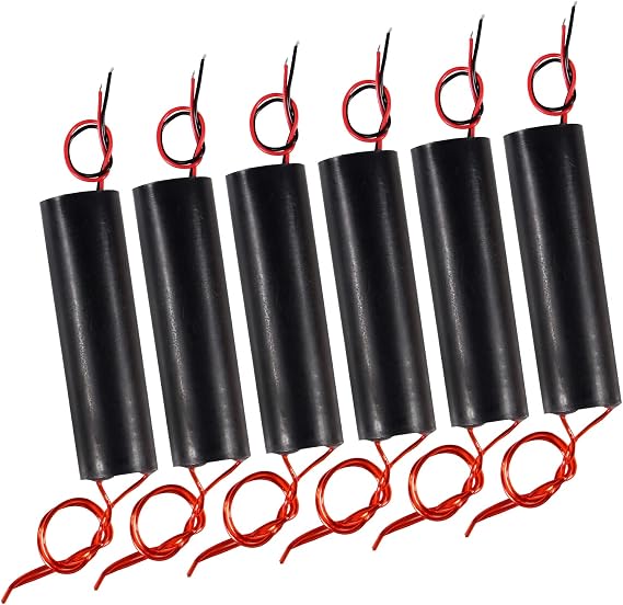 6PCS High Voltage Generator DC 6-12V to 1000 kV 1000000V Boost Step-up Power Module 2A-5A Inverter Arc Pulse Generator Power Module(DC 6-12V 1000KV)