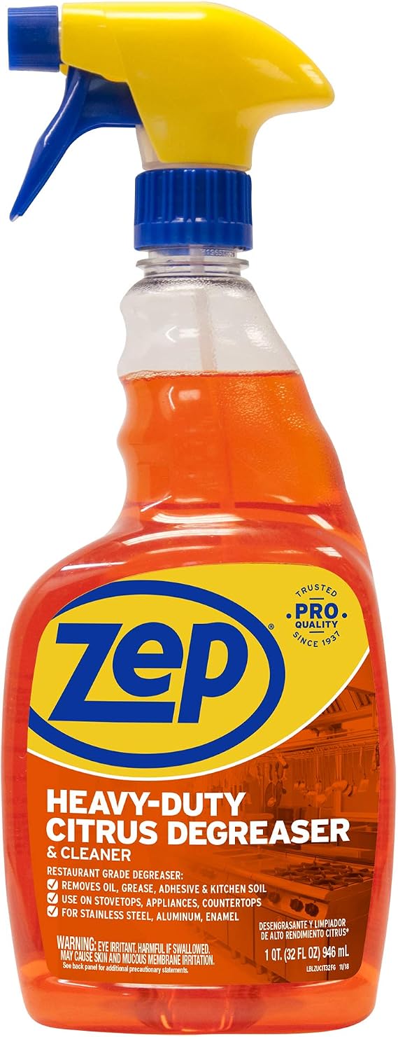 ZEP Heavy-Duty Citrus Degreaser 32 Ounces ZUCIT32