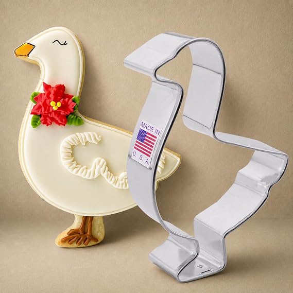 Ann Clark Goose Cookie Cutter Large 4", Made in USA