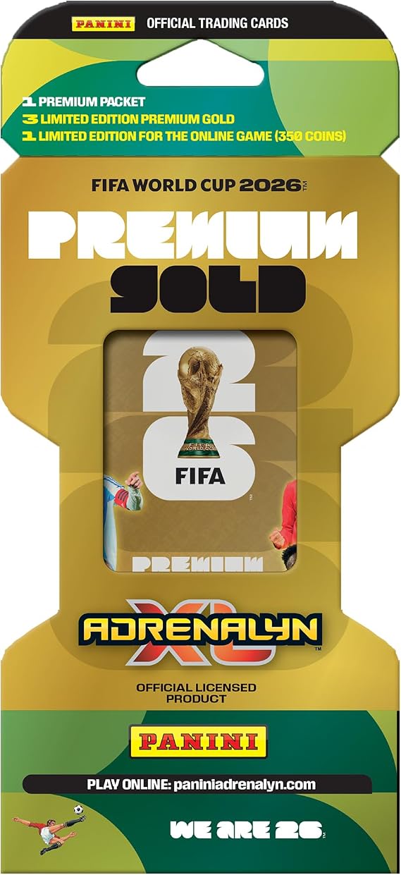 FIFA Dünya Kupası 2026 Adrenalyn XL Premium Altın