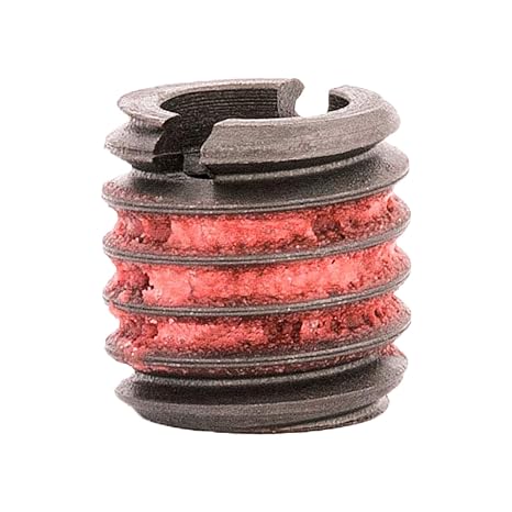 E-Z LOK - 319-428 E-Z Lok Externally Threaded Insert, C12L14 Carbon Steel, Meets AISI 12L14, 1/4"-28 Internal Threads, 3/8"-16 External Threads, 0.375" Length, Made in US (Pack of 10)