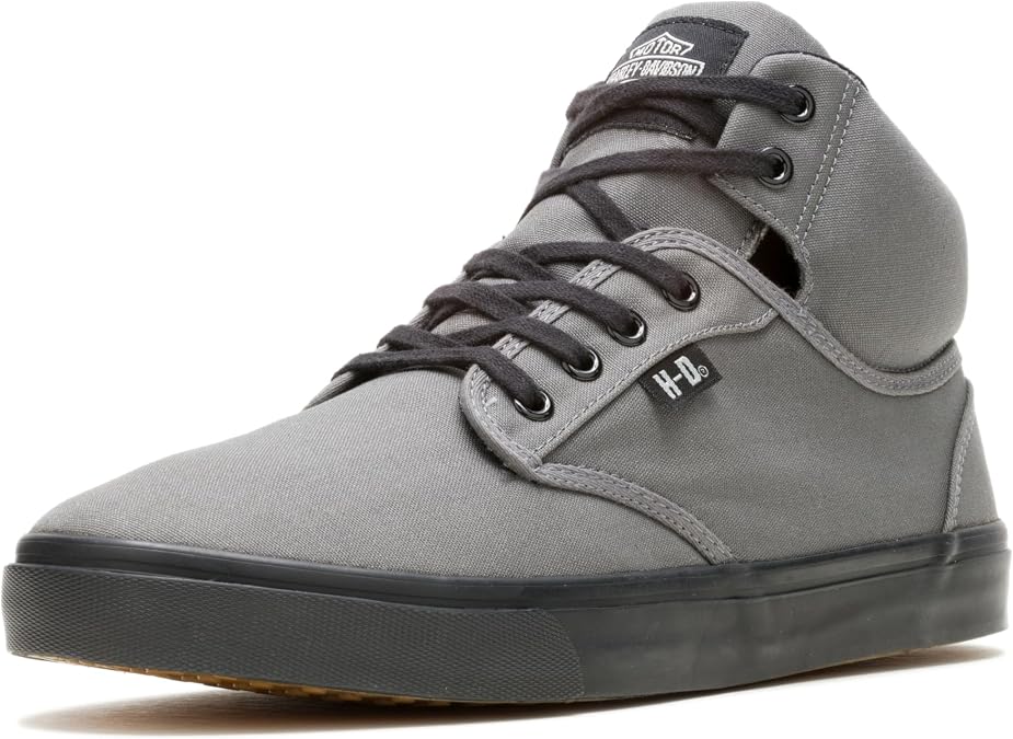 Harley-Davidson Men's Wrenford Canvas Motorcycle Casual Sneaker