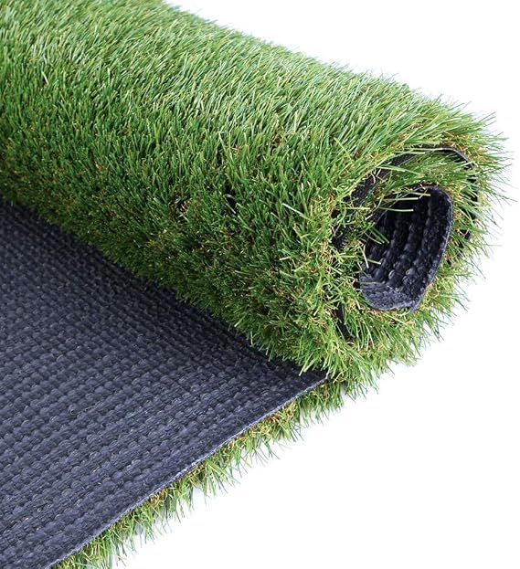 Petgrow Synthetic Artificial Grass Turf Lawn 10ft x 15ft, 1.38" Outdoor/Indoor Fake Grass Rug Astroturf for Dogs,Faux Grass Rug with Drainage Holes/Custom Size Provided