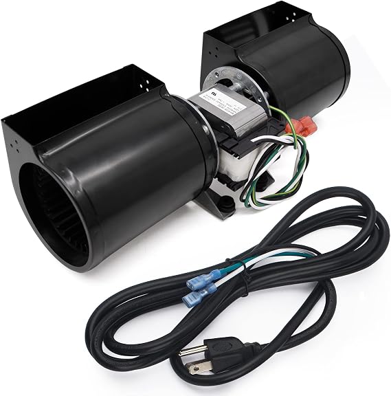 GFK-160 GFK160 Fireplace Blower Replacement for Heat N Glo, Heatilator, Heat & Glo, GTI and Quadra-Fire Fireplaces, GFK-160A Blower Fan Kit for Hearth and Home DV3732, DV3732-B