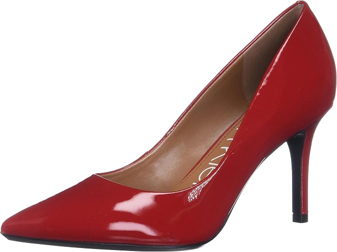 Calvin Klein Gayle Pump Crimson Red 1 8.5 M